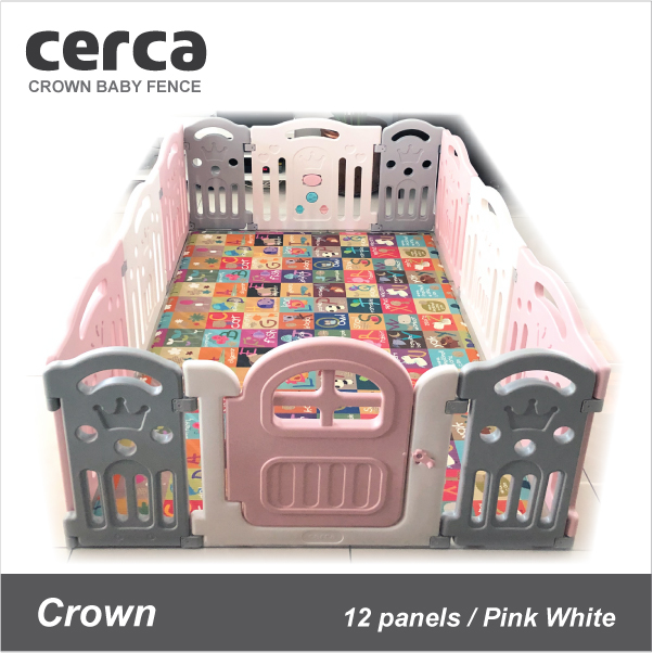 baby-fair Cerca Crown Baby Fence Playard
