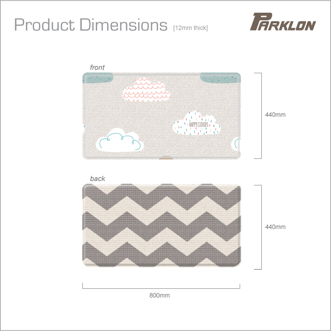 Parklon Multipurpose Playmat Cloud Zig Zag (S)