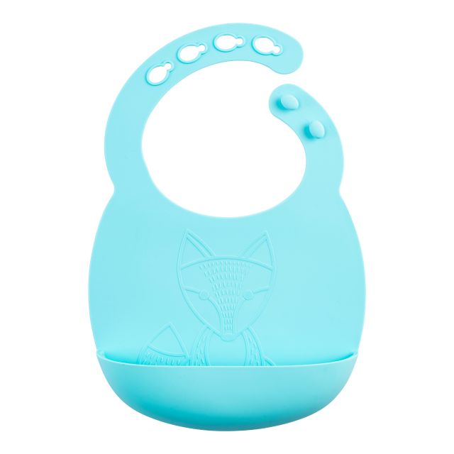 Dr Browns Silicone Bib (TURQUOISE) 1-pack