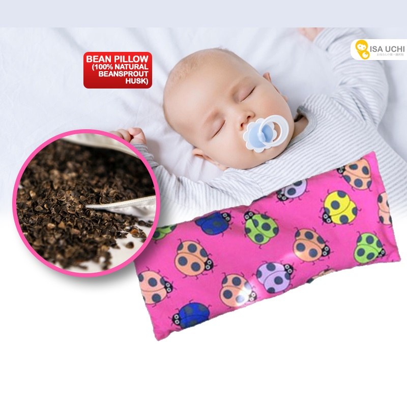 baby-fairIsa Uchi Husks Bean Pillow (100% Natural Beansprout Husks) - Asst Designs!! FREE Pillow Cover !!