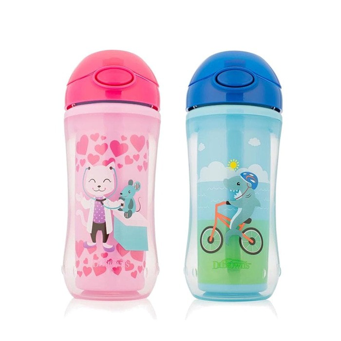 Dr Brown's 10oz/300ml Insulated Straw Cup