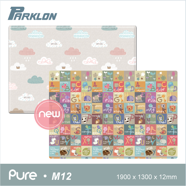 Parklon Bumper Playmat PURE Animal Cloud Bebe M12 (Pre Order - Delivery From 30 Jun)