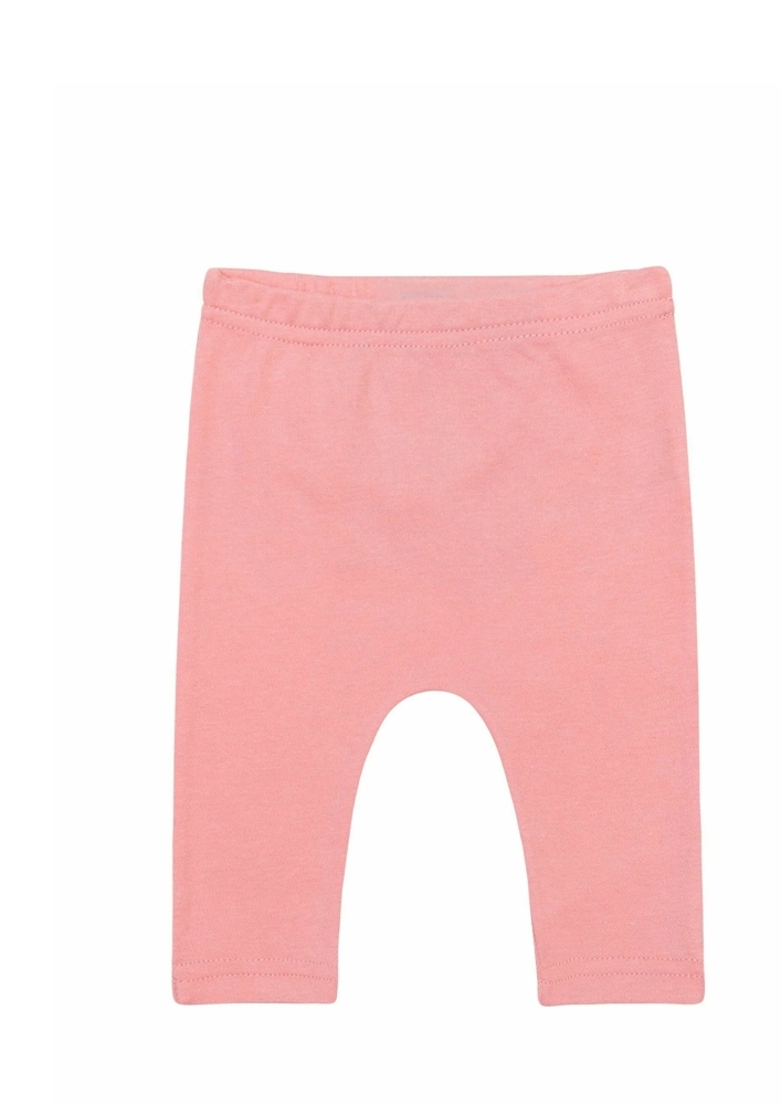 Infancie 3-Pc 100% Cotton Baby Pants 0-12m (Pink Safari)