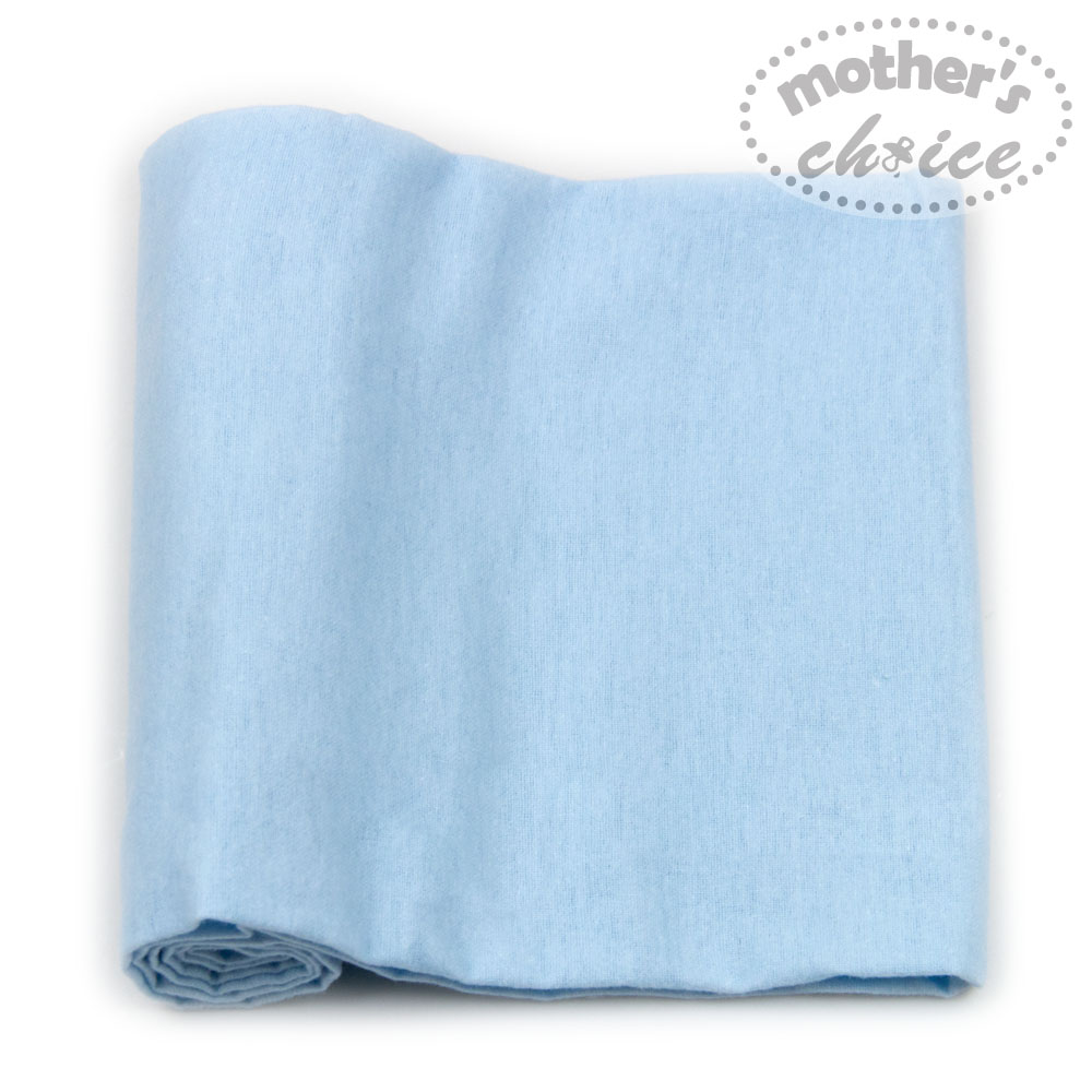 Mother's Choice 3-Pc Flannel Receiver With Overlock Binding (Blue Cars)