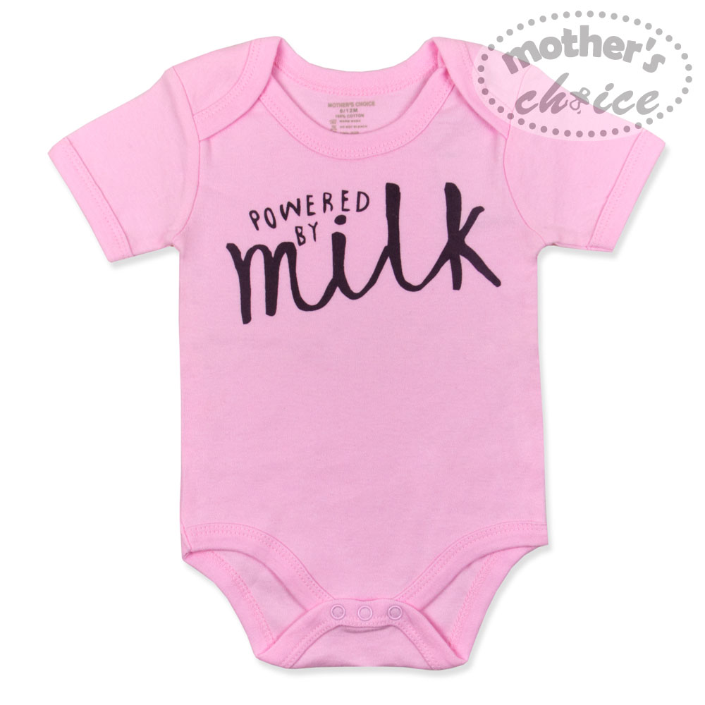 Mother's Choice Newborn Short Sleeve Bodysuit (IT8321)