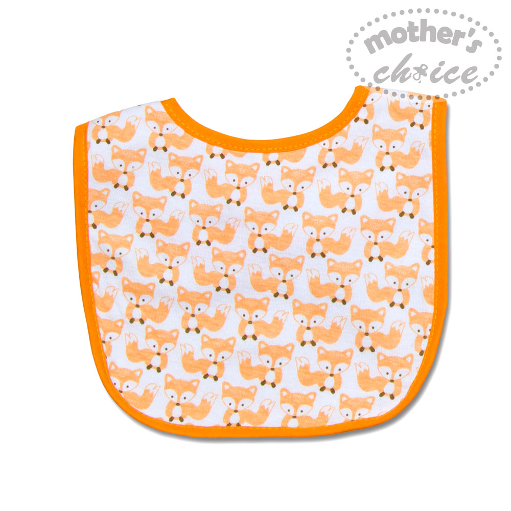 Mother's Choice Baby Bibs Double Layered Velcro (Set of 5pcs)