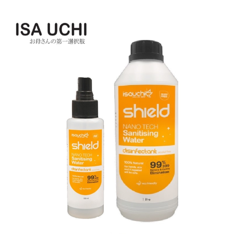 baby-fair Isa Uchi Shield Sanitizing Water Combo B - 100ml + 1L