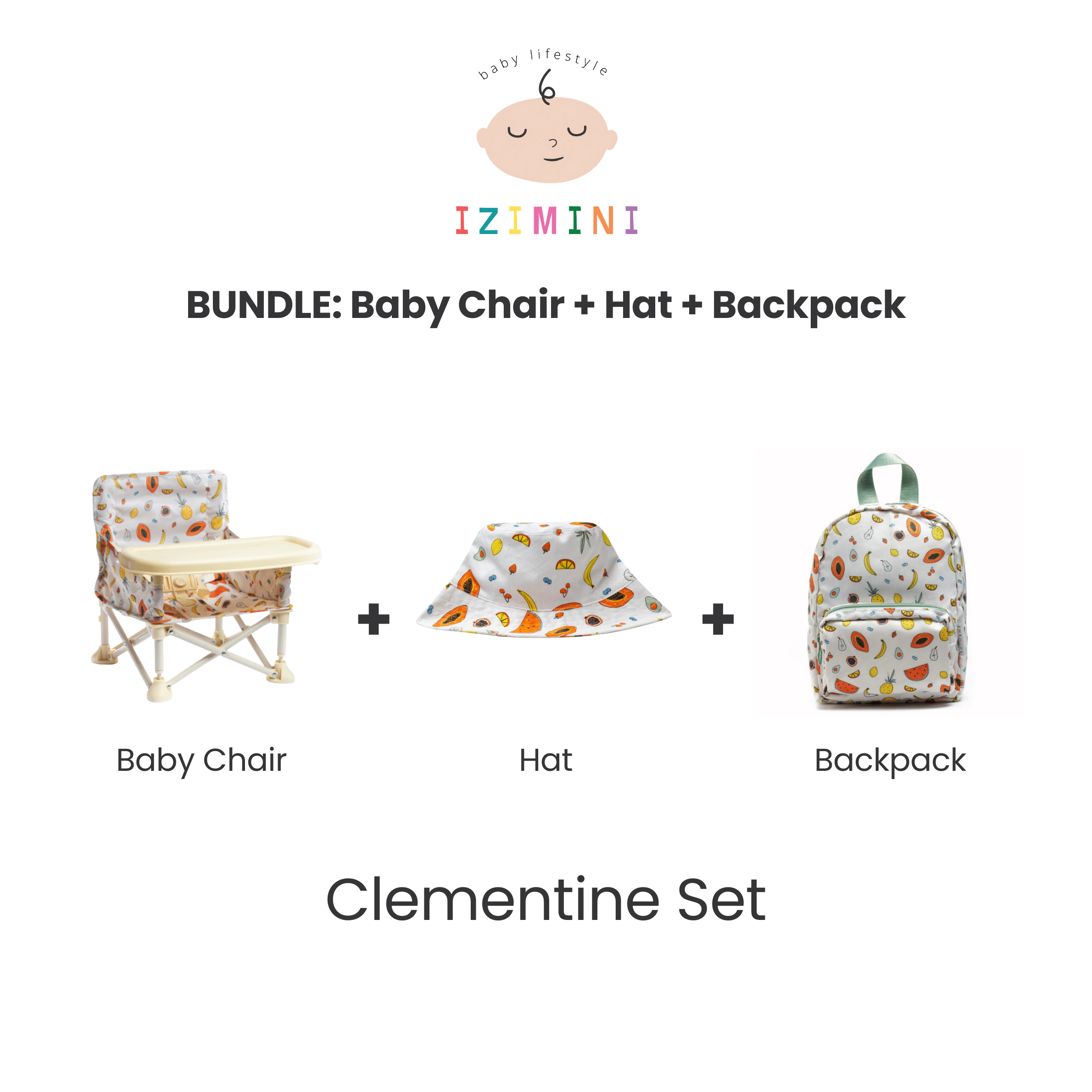 Izimini Baby On-the-Go Bundle *Choose Design at Booth*