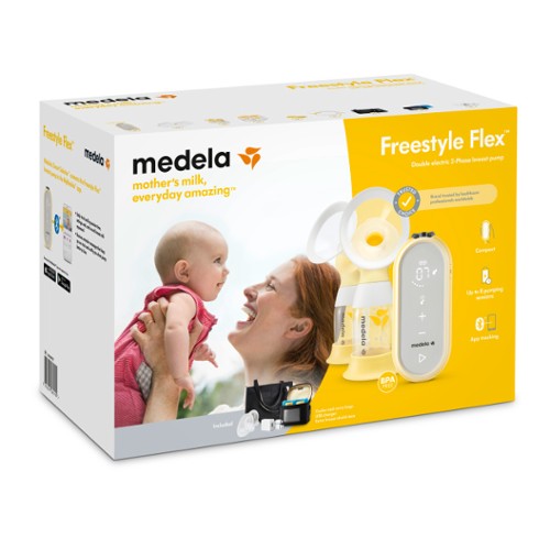Medela Freestyle Flex 2-Phase Double Electric Breastpump Set + PWP option