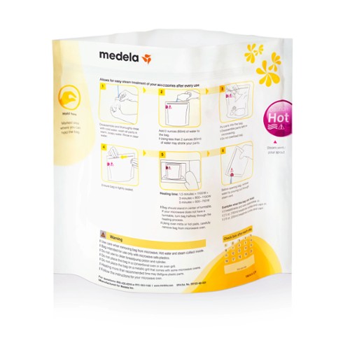 Medela Quick Clean Microwave Bag (5pcs)