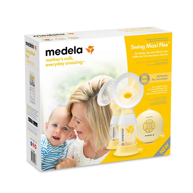 Medela SwingMaxi Flex Breastpump Bundle + PWP Options