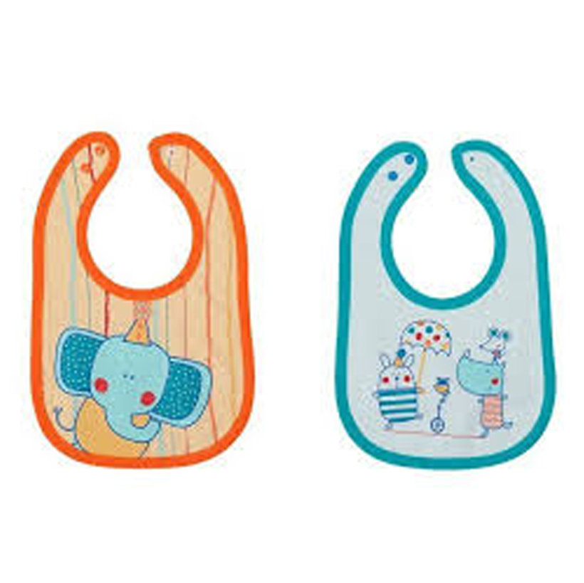 Baby City Double Sided Printing Bibs, 2pcs