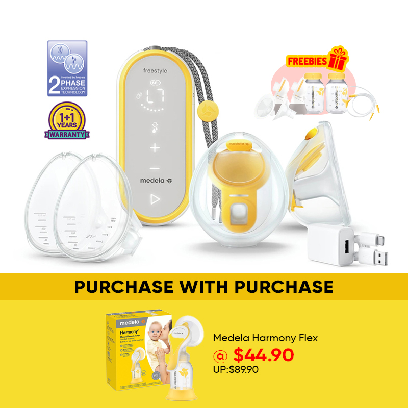 Medela - Freestyle™ Hands Free Double Electric Wearable Breast Pump