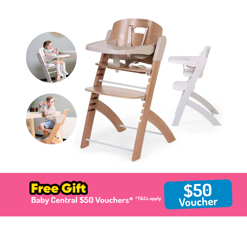 Childhome Evosit High Chair + FREE GIFT