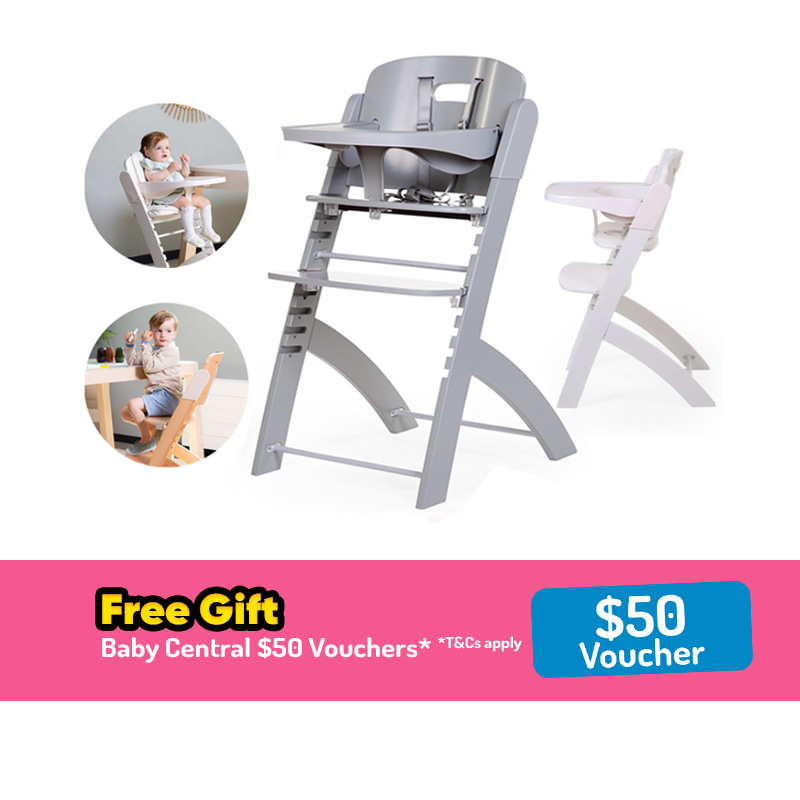 Childhome Evosit High Chair + FREE GIFT