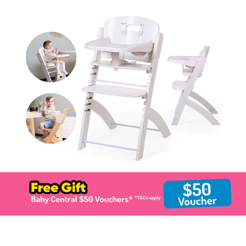 Childhome Evosit High Chair + FREE GIFT