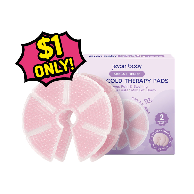 Jevonbaby Breast Relief Hot & Cold Therapy Pads (2-Pieces) @ $1 ONLY