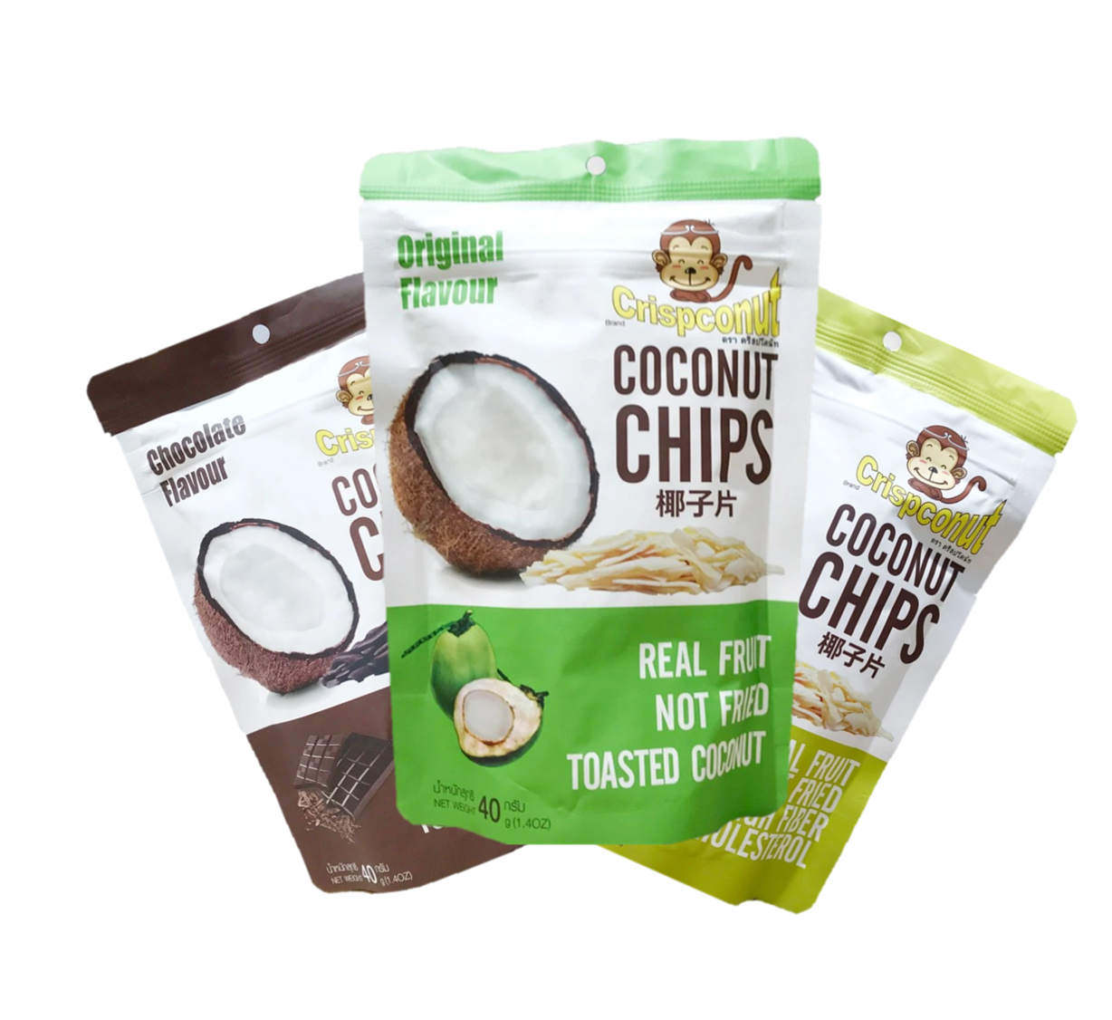 Crispconut Healthy Coconut Chips Buy 4 Free 1