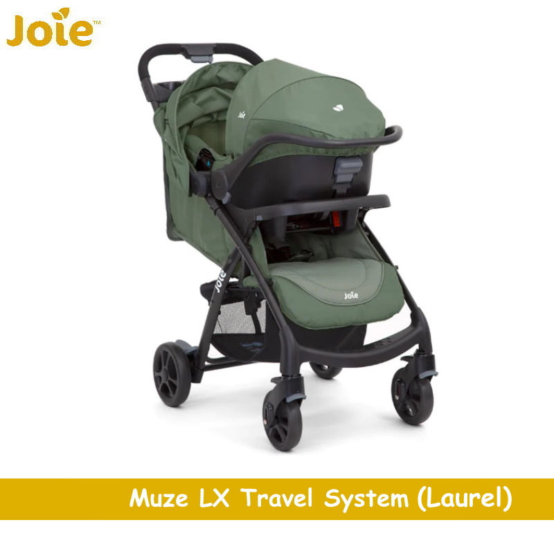 Joie Muze LX Travel System (Stroller + Juva Carseat)