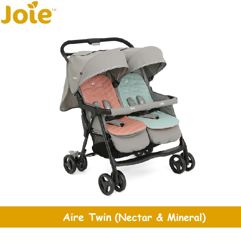 Joie Aire Twin Stroller + Free Rain Cover