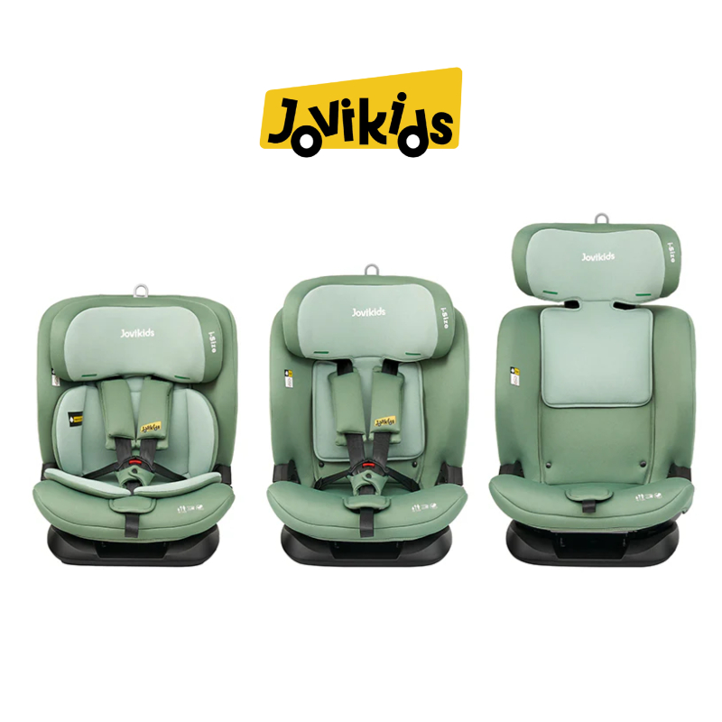 Jovikids CICI TT ISOFIX Carseat, R129 Junior Reclinable Carseat, 76cm-150cm