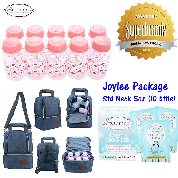 Autumnz Joylee Cooler Bag Package (*5oz* 4 Wide Neck Bottles)