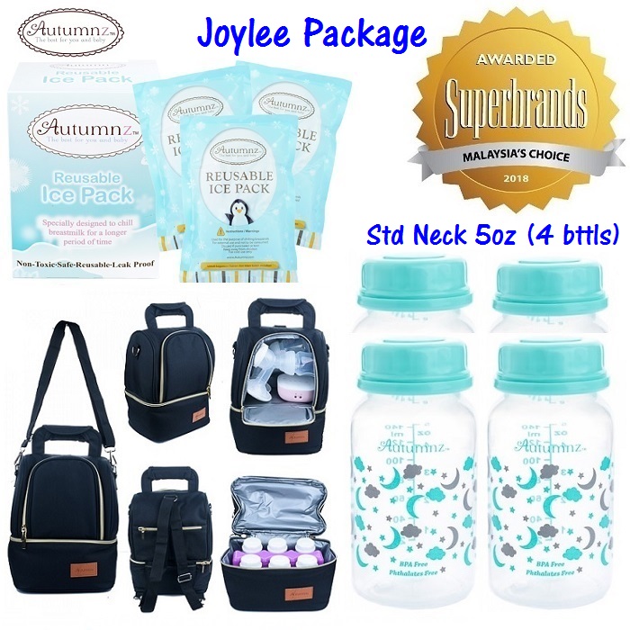 Autumnz Joylee Cooler Bag Package (*5oz* 4 Std Bottles)
