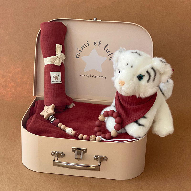 Mimi et Lulu EXCLUSIVE Hamper, Oh Precious White Tiger Box (with Personalisation)