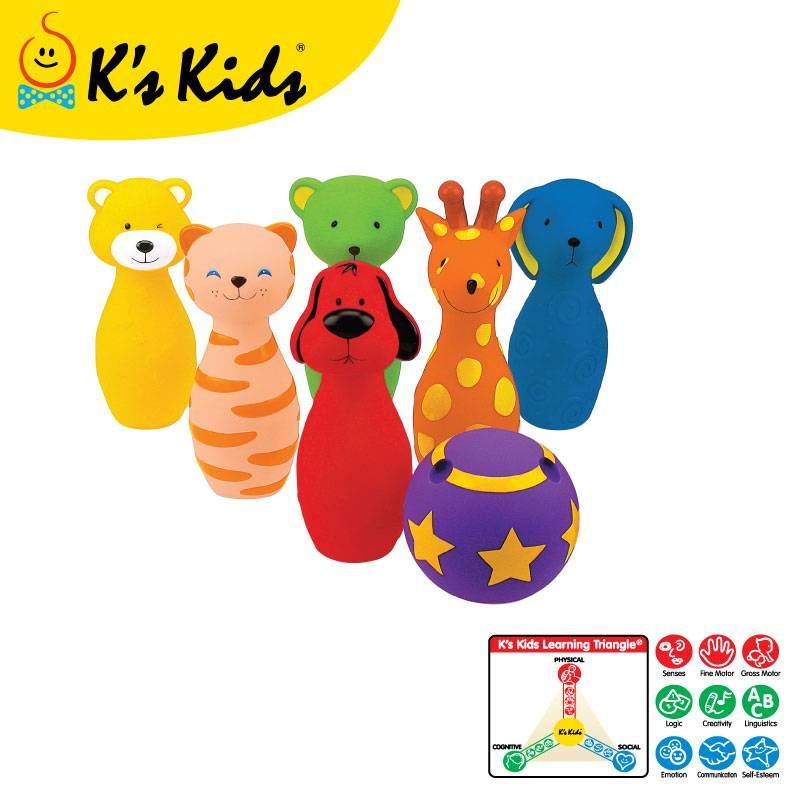 baby-fair K's Kids Colorful Bowling Friends  (KA10366P)