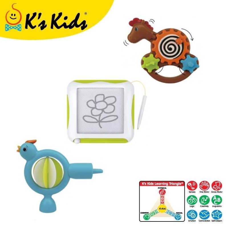 baby-fair K's Kids 1St Development Toys 3Pk 18M (KA10776)