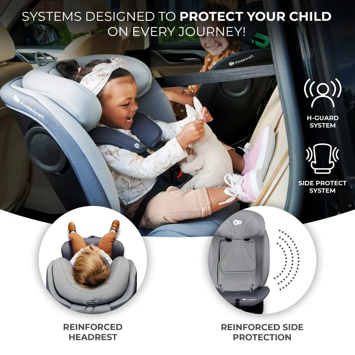 Kinderkraft I-Grow Carseat + FREE GIFT