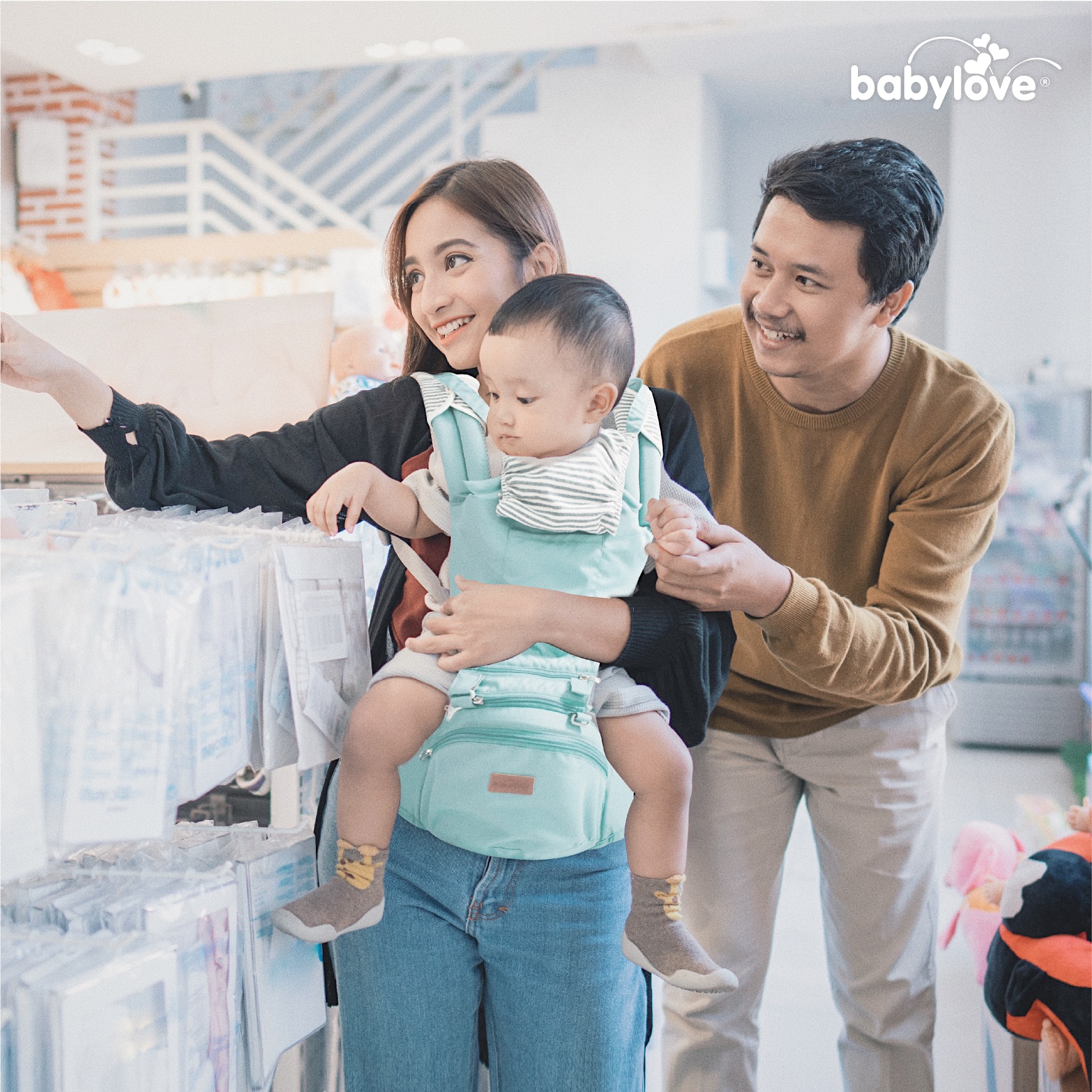 Babylove BL Kangoo Hip Seat+Carrier V3