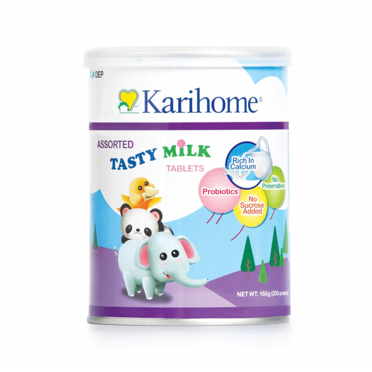 Karihome Tasty Milk Tablets - Assorted