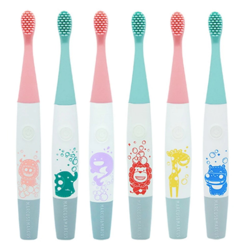 Marcus & Marcus Kids Interactive Sonic Silicone Toothbrush Set