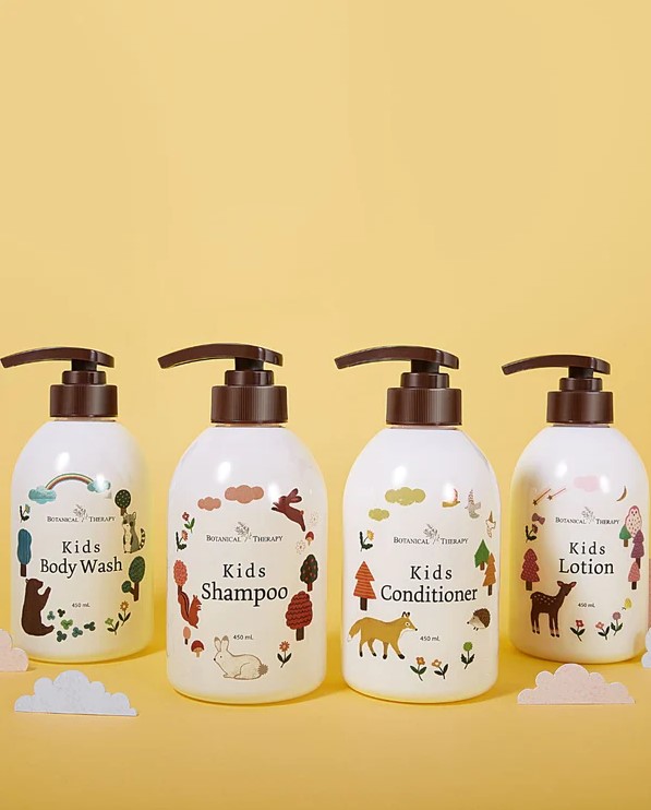 Botanical Therapy Kids Care Special (Kids Shampoo + Kids Conditioner + Body Wash + Kids Lotion)