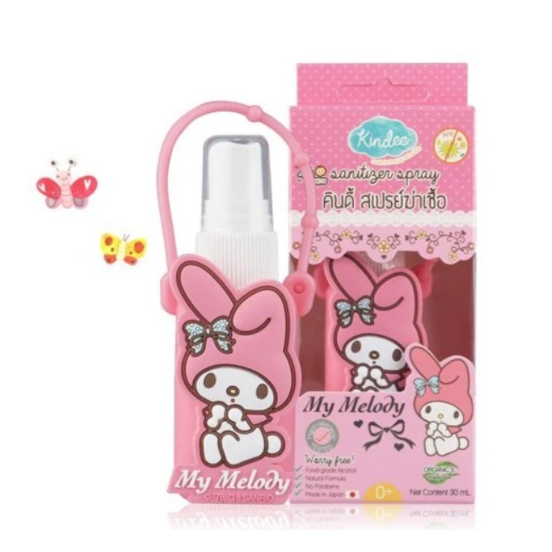Kindee Sanitizer Spray 0+ 30ml (Made in Japan) - Hello Kitty / My Melody