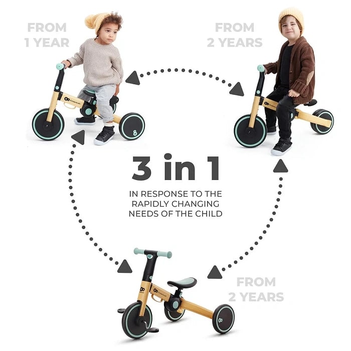 Kinderkraft 4TRIKE Multi-function Tricycle