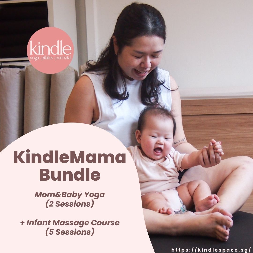 Kindle Mama Bundle: Mum & Baby Yoga (2 sessions) + Infant Massage Workshop (5 sessions)