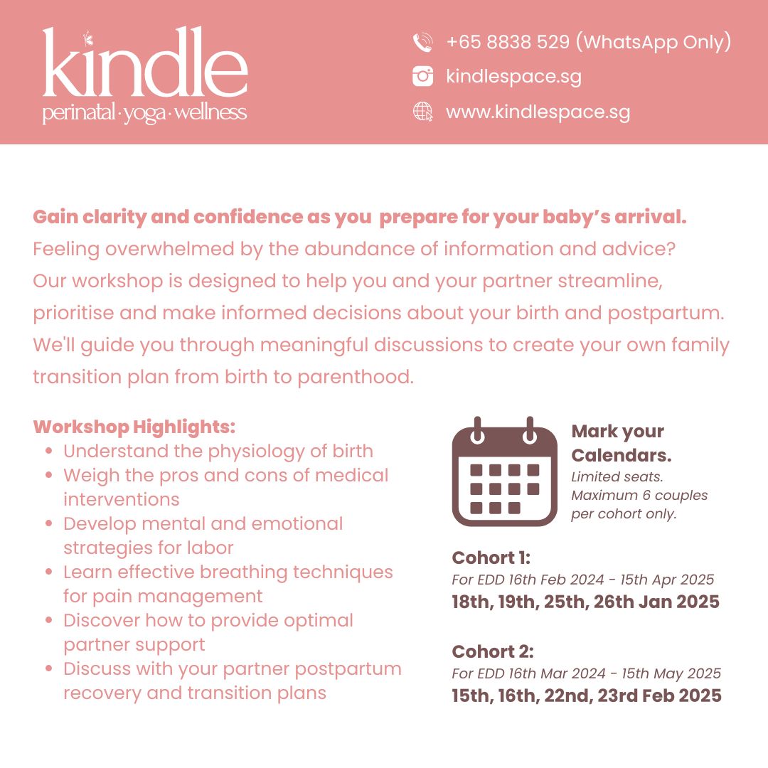 Kindle Space Special Bundle: 10 Class-Pack and Birth Couple Workshop (Kindle Space) - 4 sessions