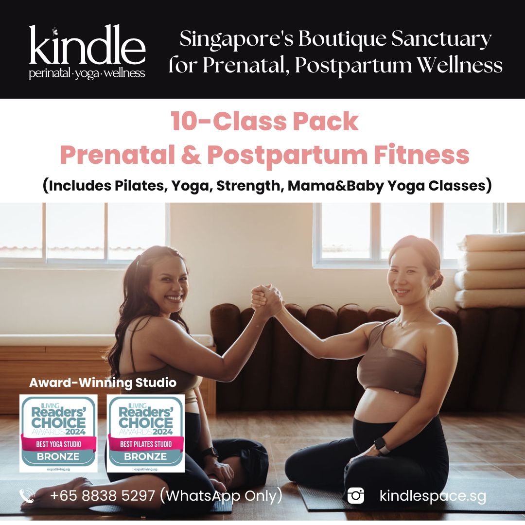 Kindle Space Prenatal & Postpartum Pilates/Yoga Class - 10 Class Pack (Kindle Space)