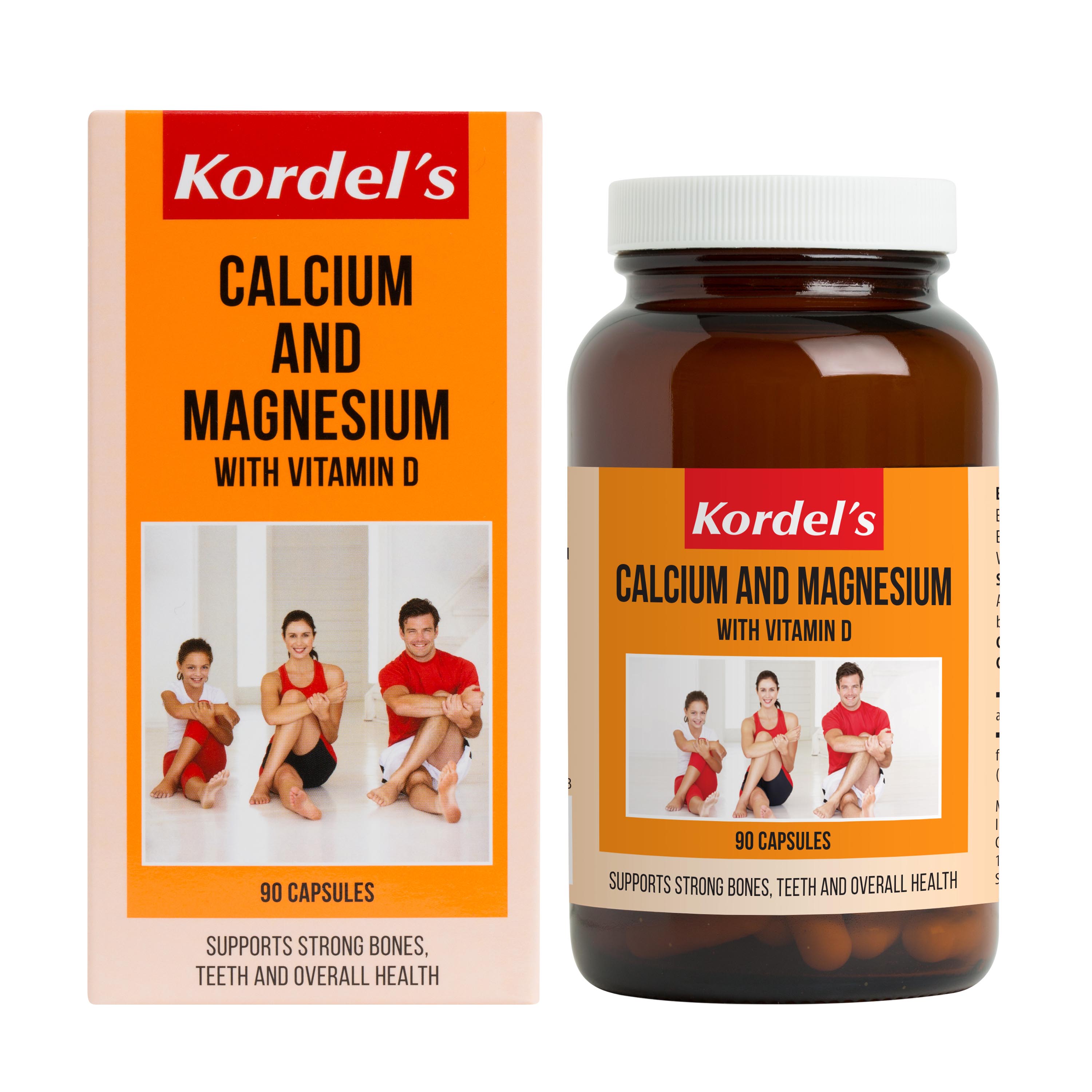 baby-fair Kordel's Calcium & Magnesium with Vitamin D 90 Capsules
