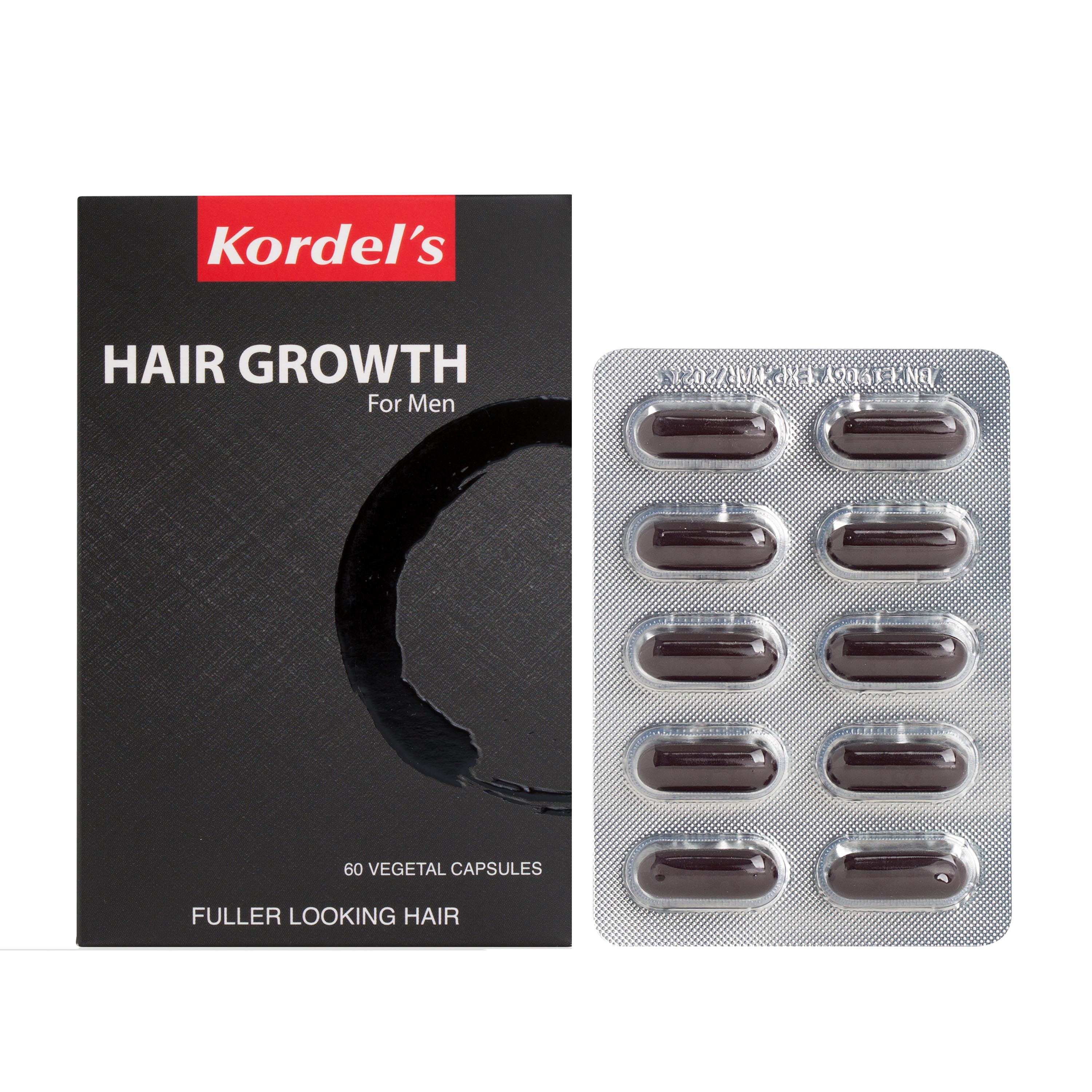 Kordel's Hair Growth For Men 60 Softgels