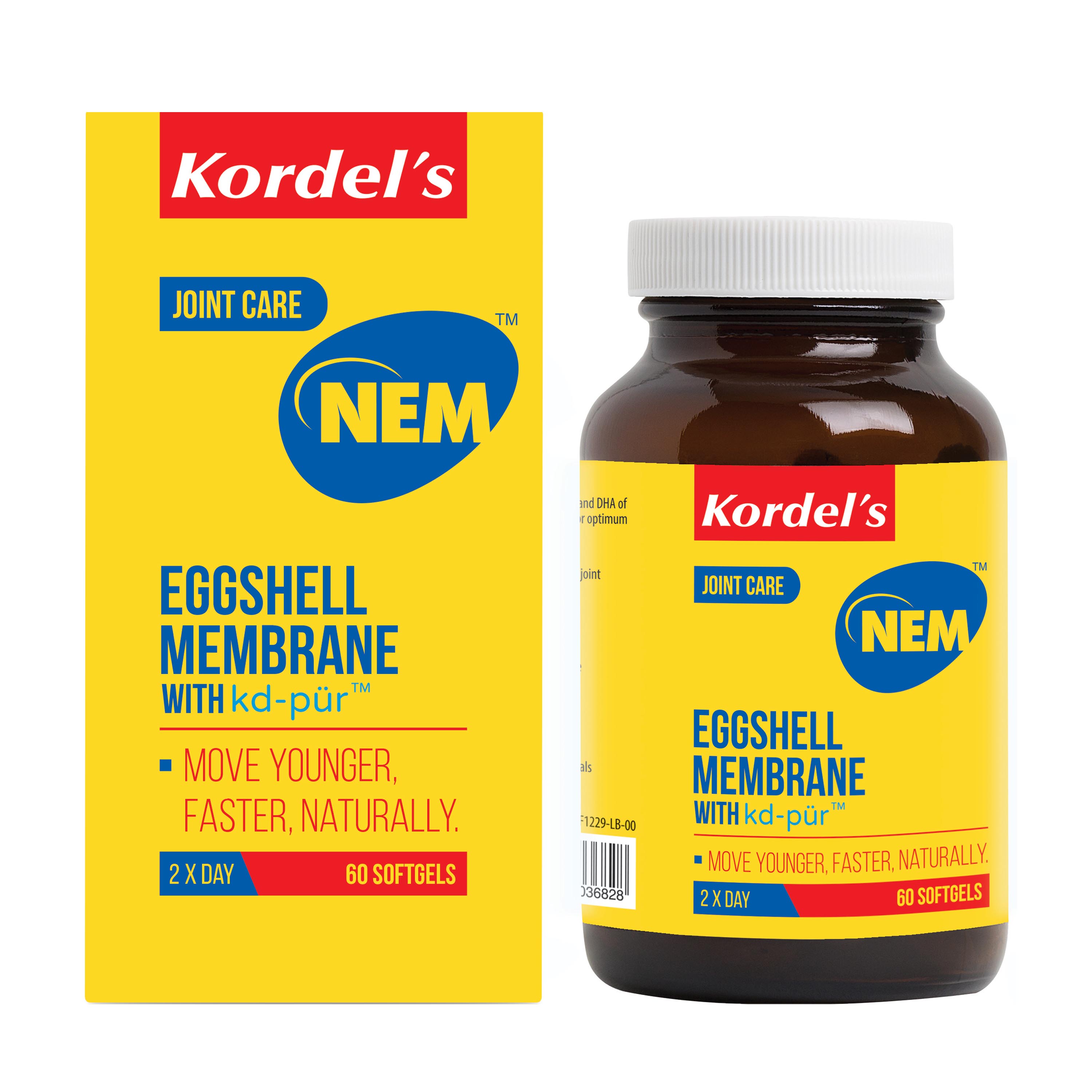 Kordel's Natural Eggshell Membrane With kd-p