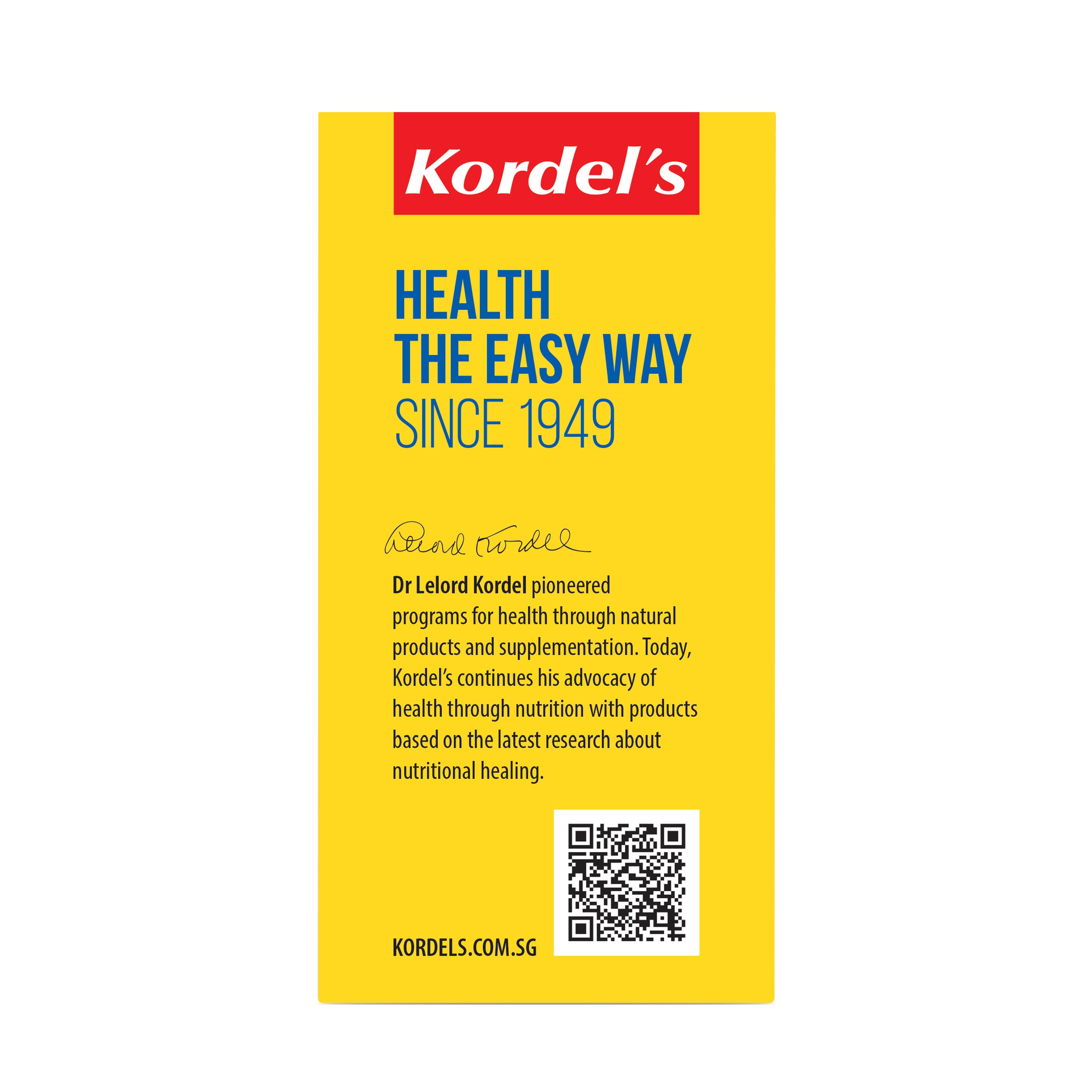 Kordel's Natural Eggshell Membrane With kd-p