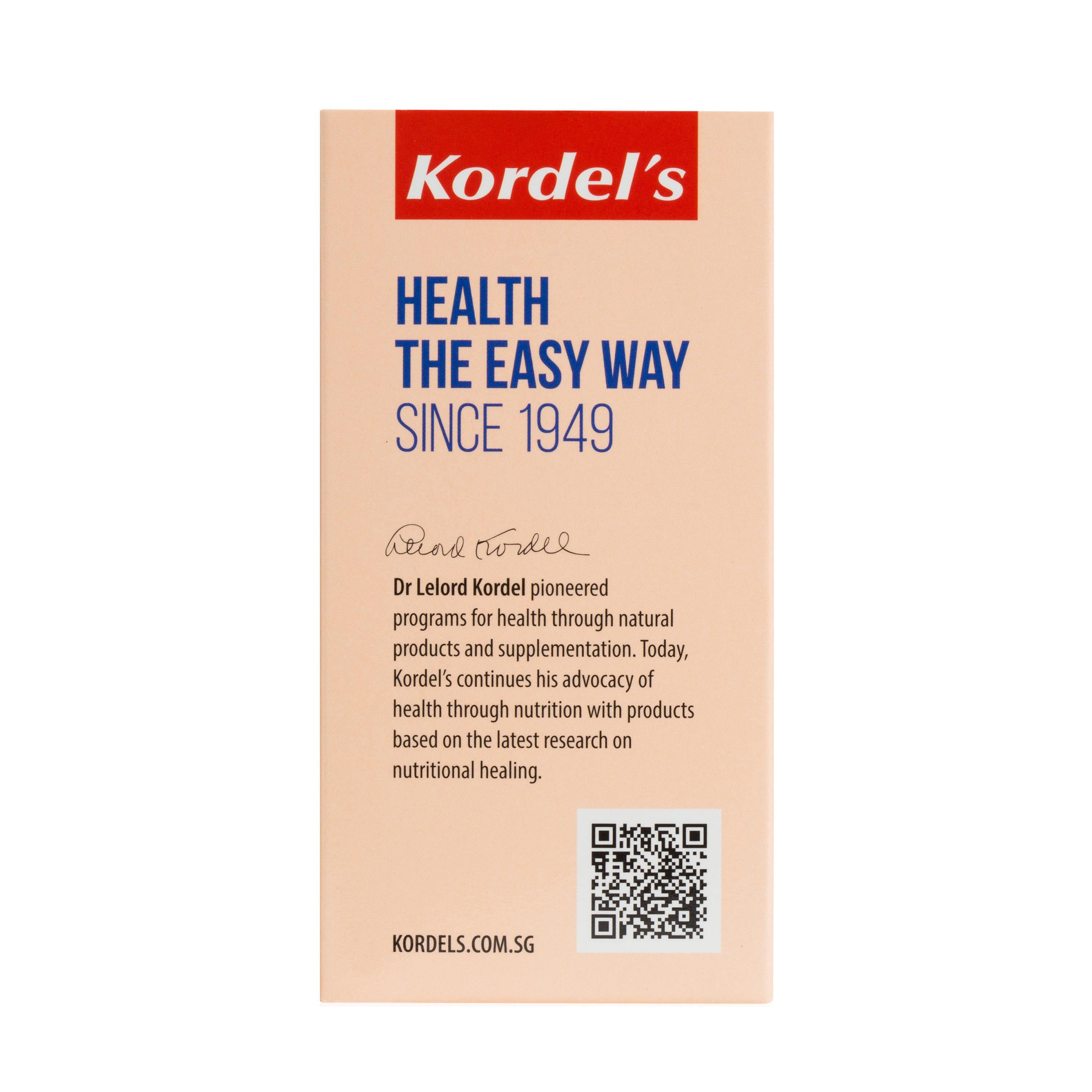 Kordel's Natural Vitamin E 400 IU 100 Softgels