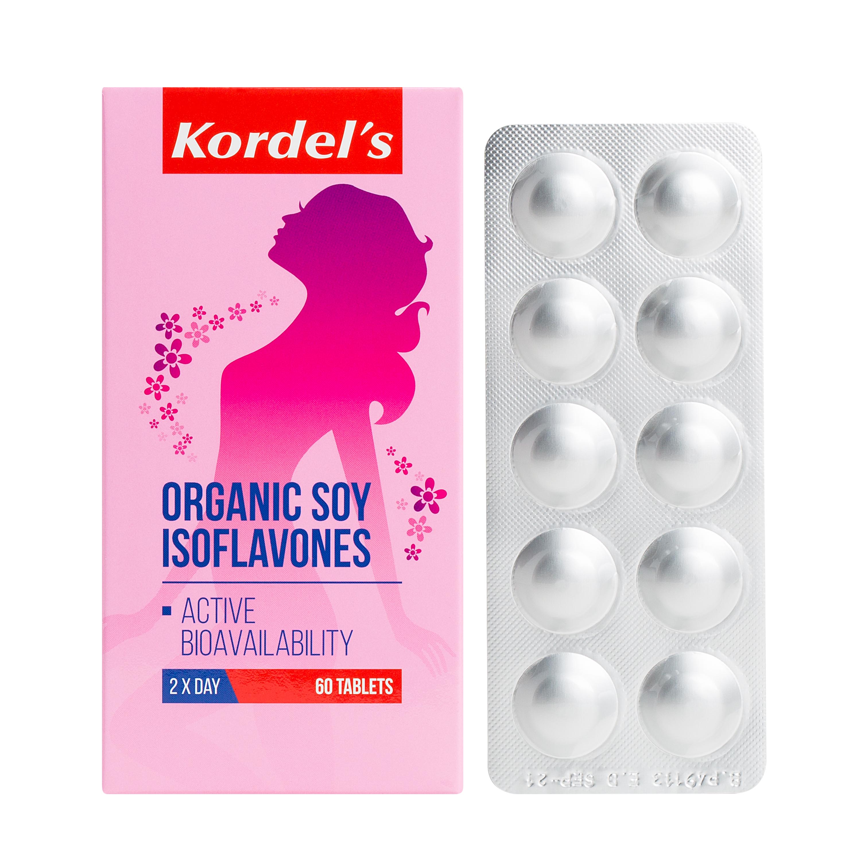 Kordel's Organic Soy Isoflavones 60's
