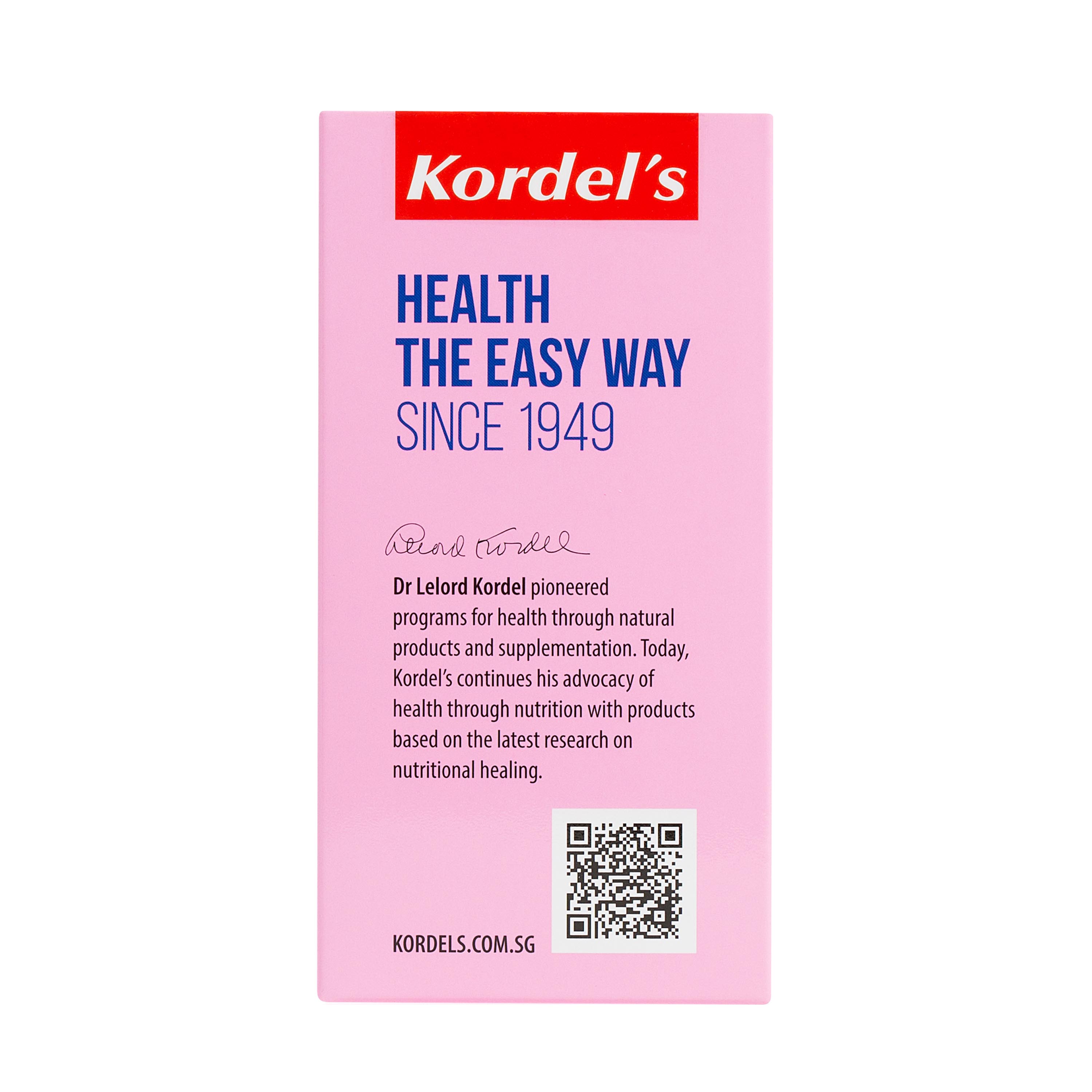 Kordel's Organic Soy Isoflavones 60 Tablets