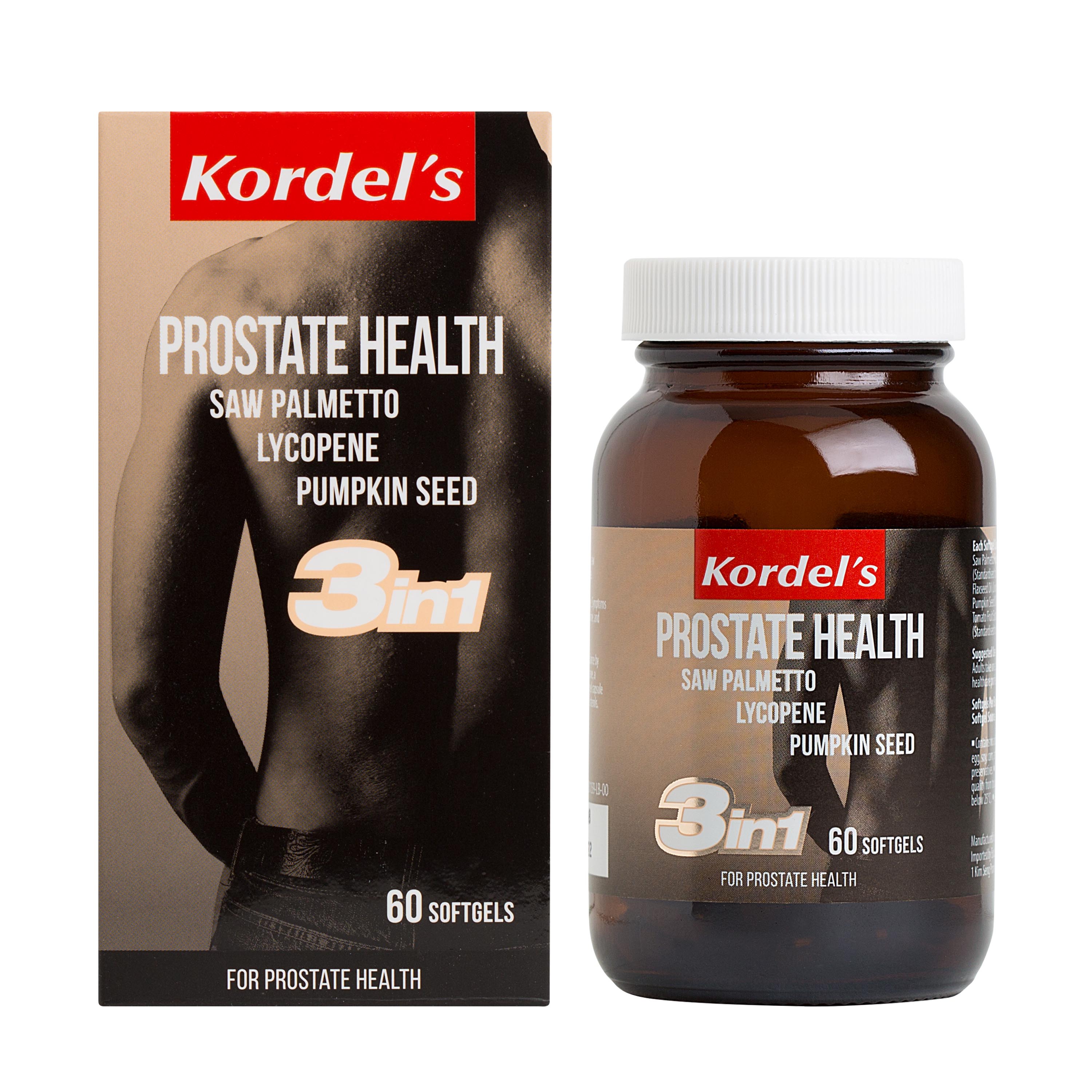 Kordel's Prostate Health 3-in-1 60's