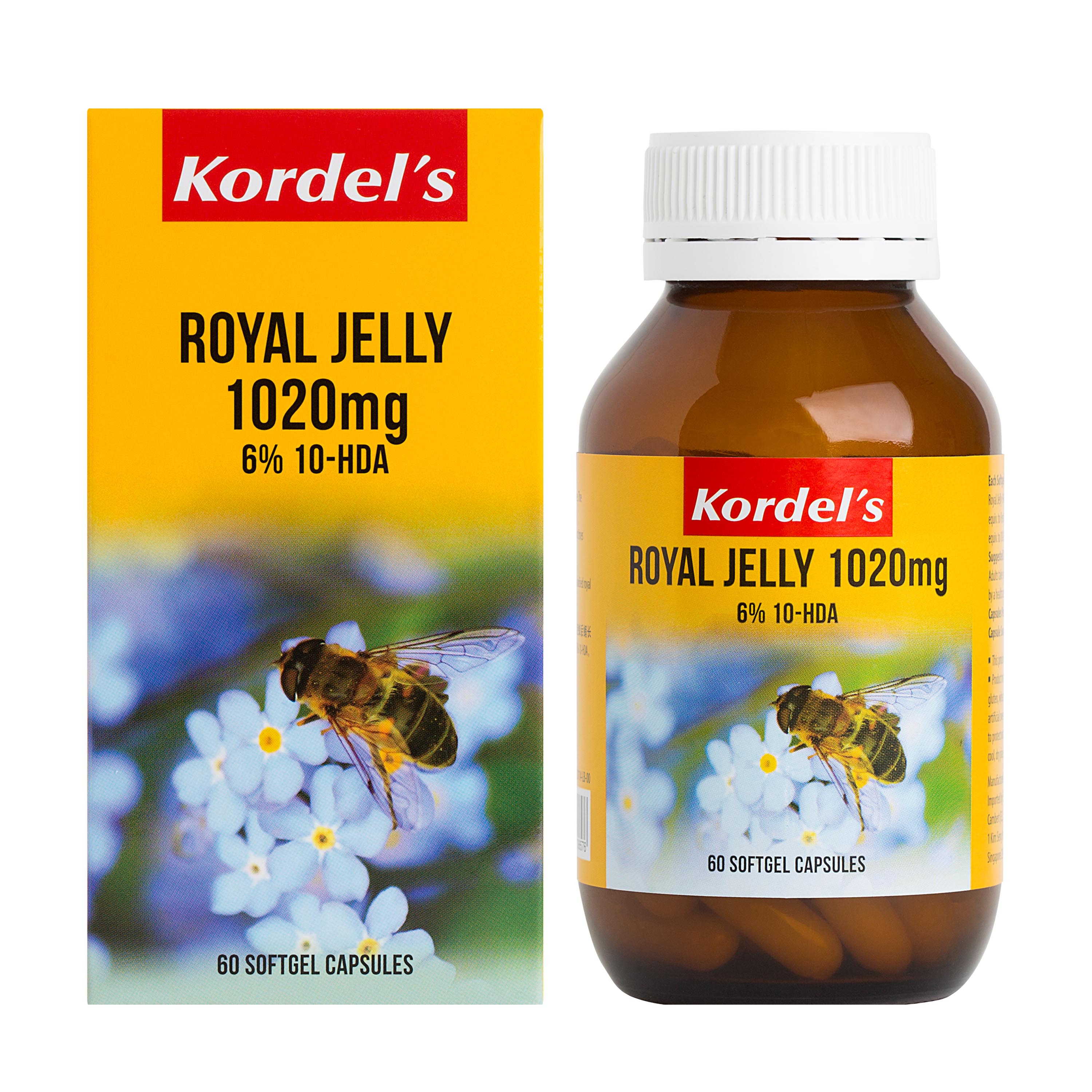 Kordel's Royal Jelly 1020 mg 60's