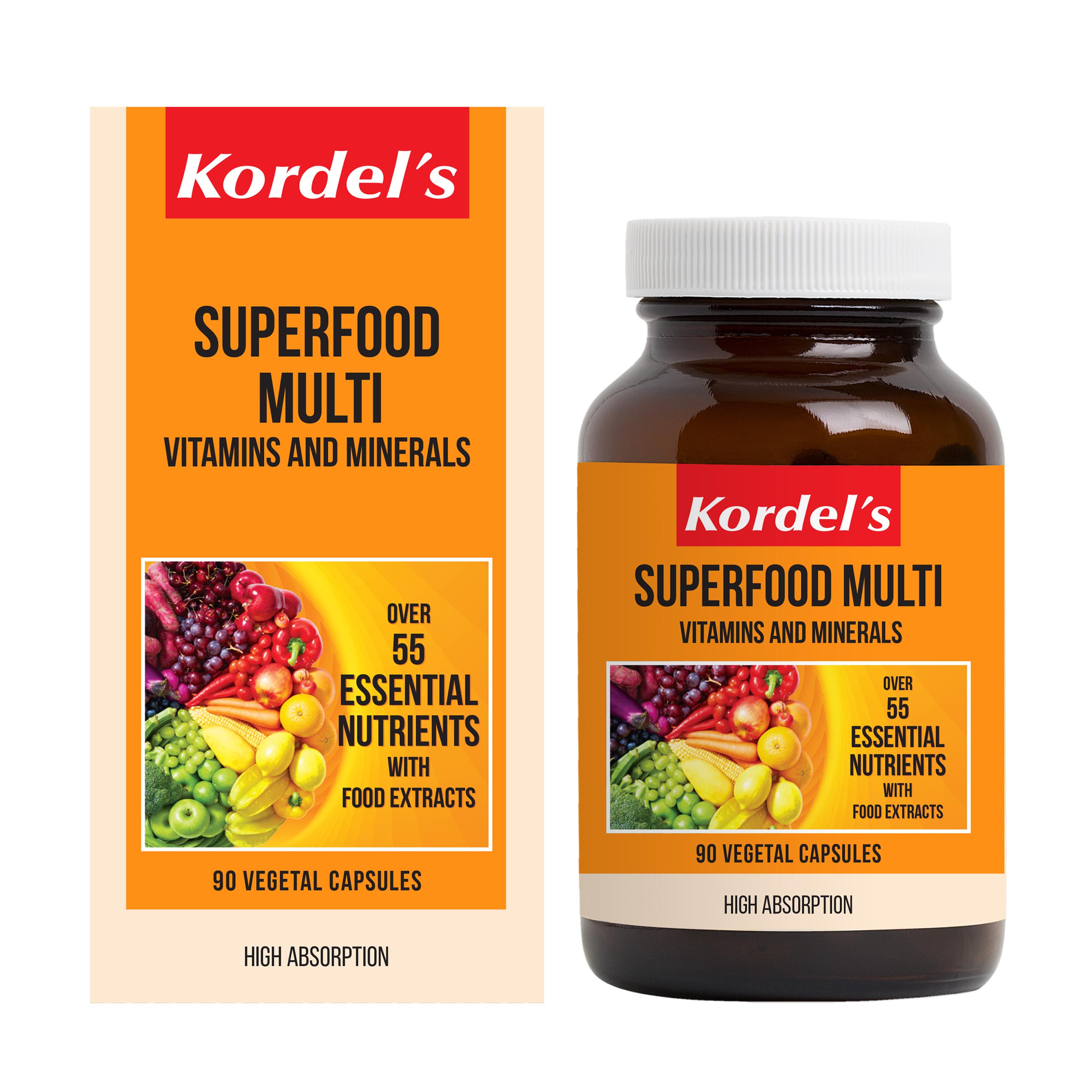 Kordel's Superfoods Multivitamins 90's